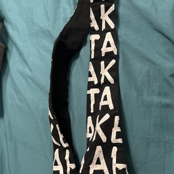 Lake Tahoe Unbranded Tote Snap Closure Crossbody Canvas Purse‎ Bag Black Pink - Picture 7 of 13